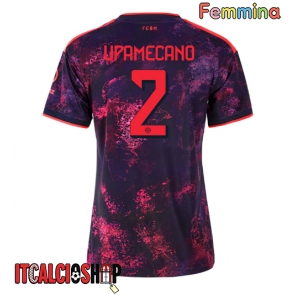 Bayern Munich Dayot Upamecano #2 Terza Maglia Femmina 2026-27 Manica Corta